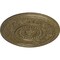 Ekena Millwork Marseille Ceiling Medallion (Fits Canopies up to 4 1/4"), 16 1/8"OD x 5/8"P, Mississippi Mud Crackle CM16MAMMC - alternate 3